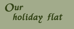 Titel graphik - holiday flat Titel graphik - holiday flat